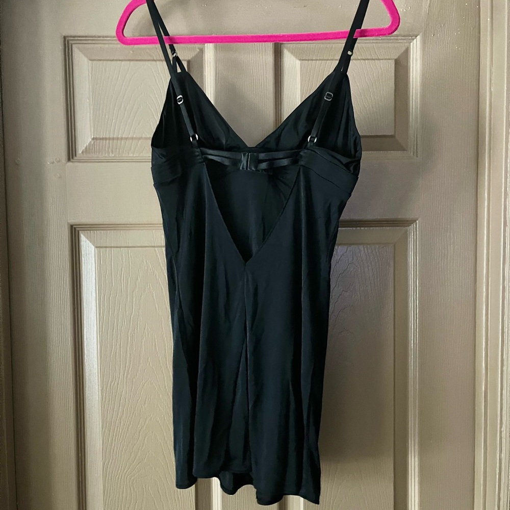 Victoria Secret Chemise/Slip Black Size-Medium - Picture 8 of 16